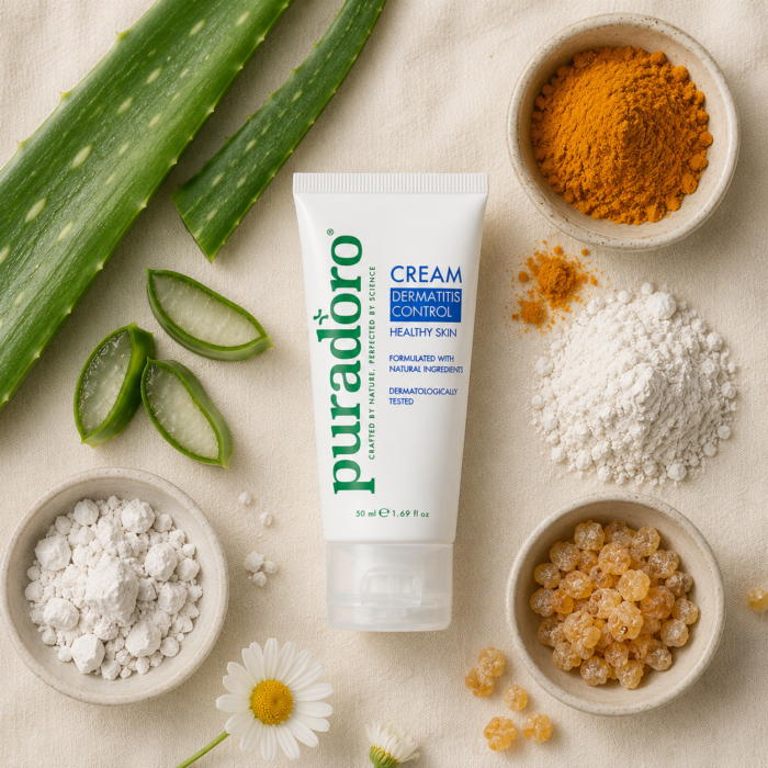 Dermatitis Control & Healthy Skin Cream - Relieves Itching, Redness & Flaking 50ml - Image 7
