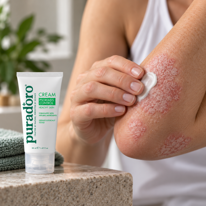 Psoriasis Control & Healthy Skin Cream – Reduces Scaling, Itching & Redness 50ml - Image 4