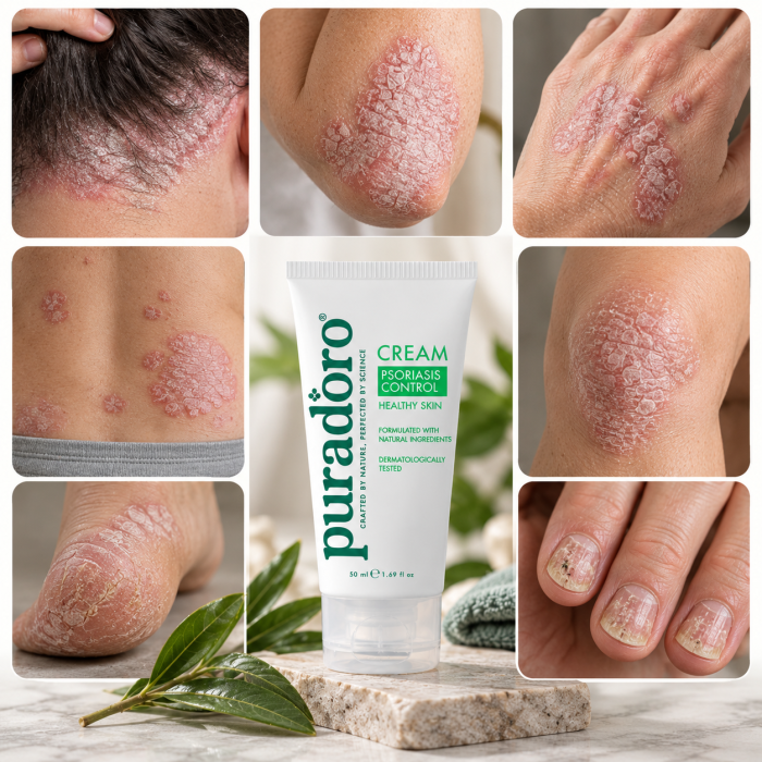 Psoriasis Control & Healthy Skin Cream – Reduces Scaling, Itching & Redness 50ml - Image 5